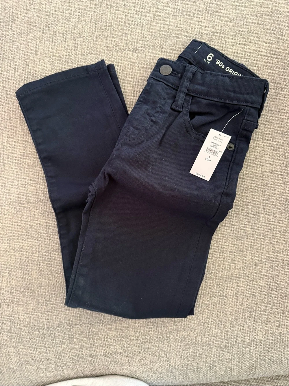 GAP Boys 90s Original Straight Jeans - Slim